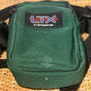Vintage LTX By Tamrac 6" Camera Case Long Adjustable Strap Green Travel Case